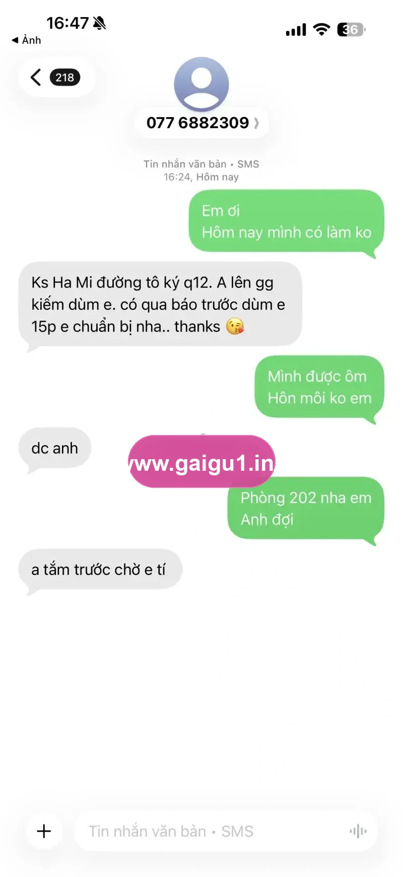 Ảnh đánh giá gái gọi