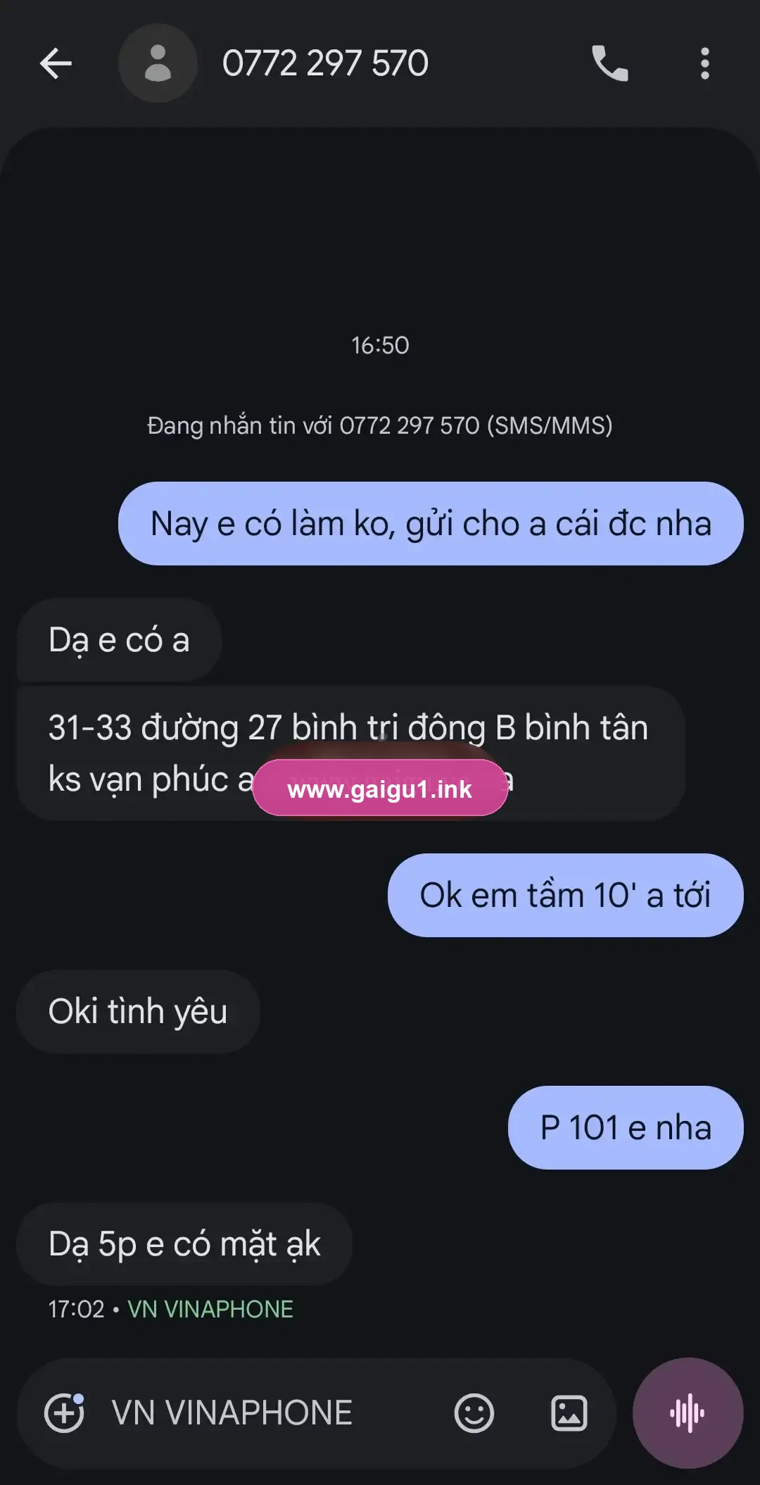 Ảnh đánh giá gái gọi