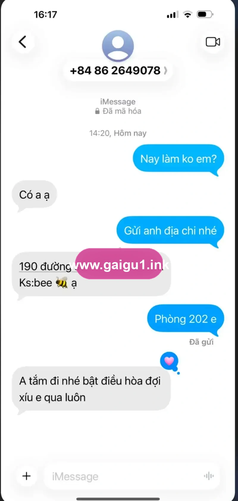 Ảnh đánh giá gái gọi