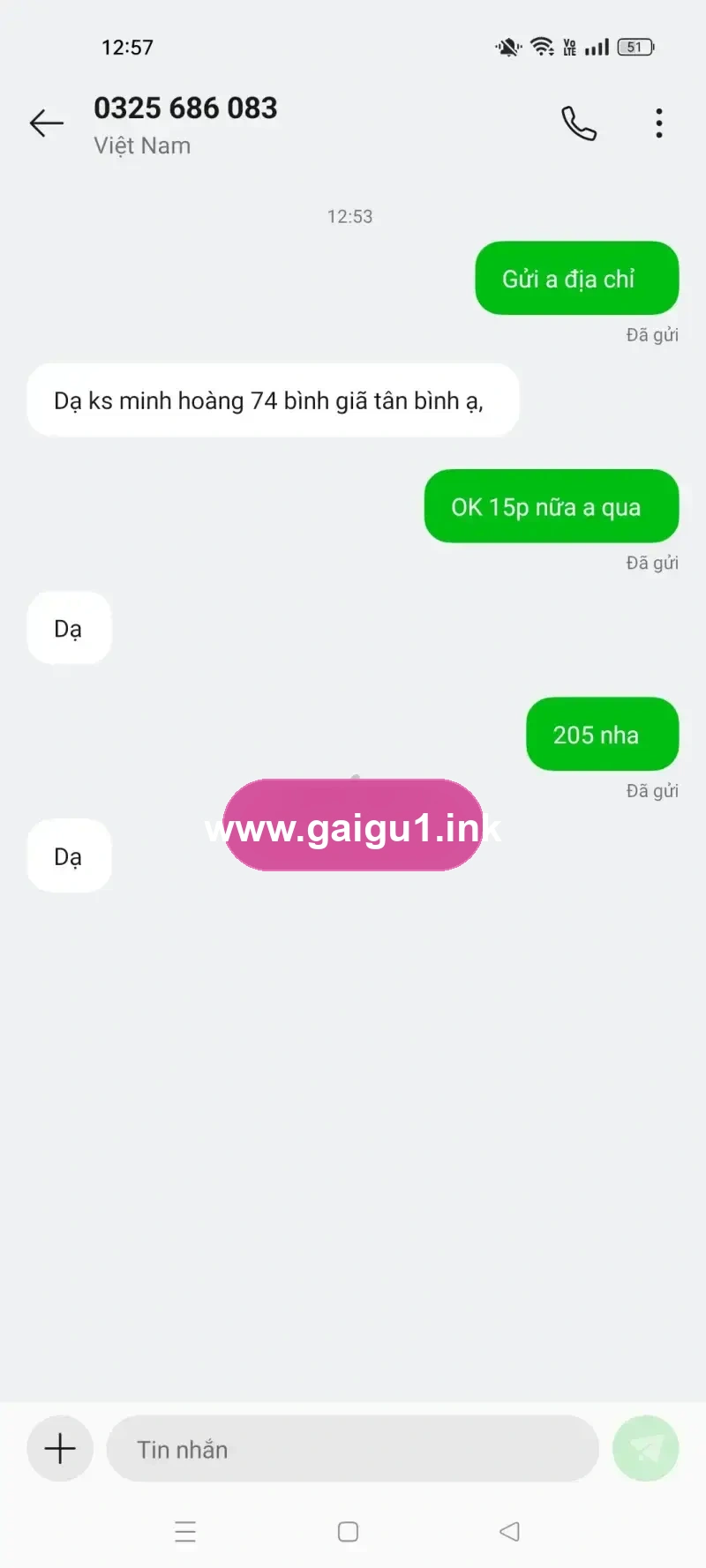 Ảnh đánh giá gái gọi