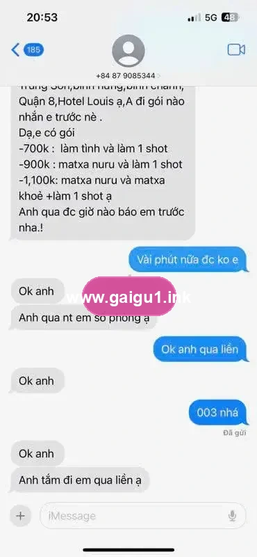 Ảnh đánh giá gái gọi