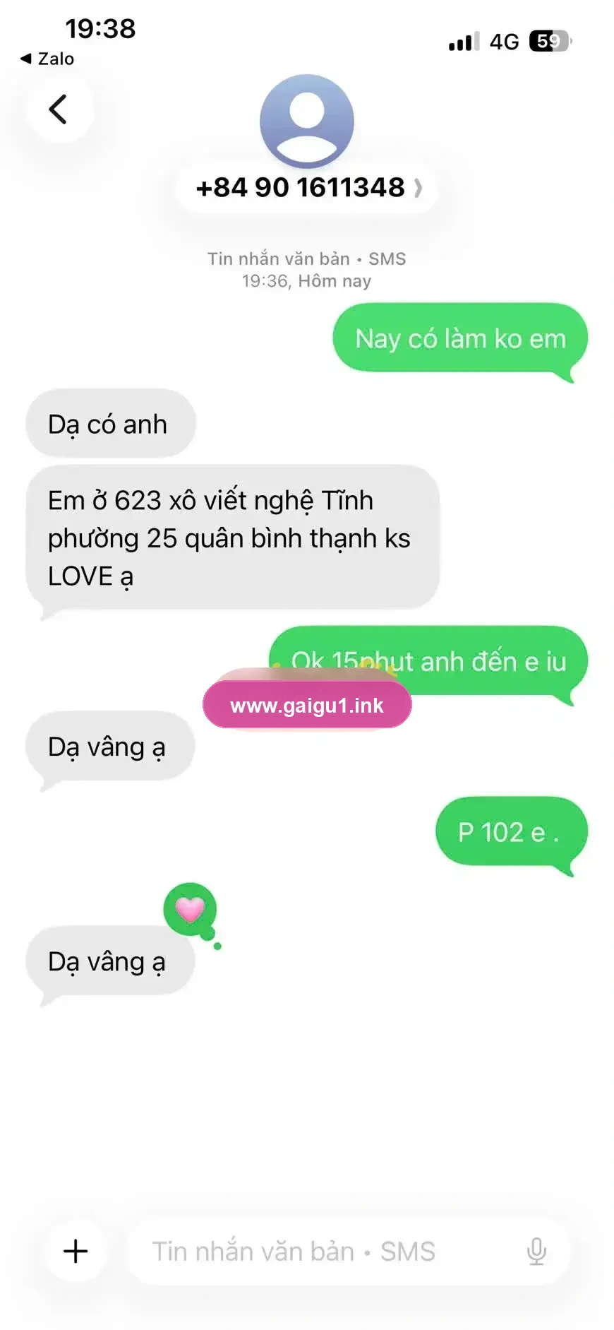 Ảnh đánh giá gái gọi