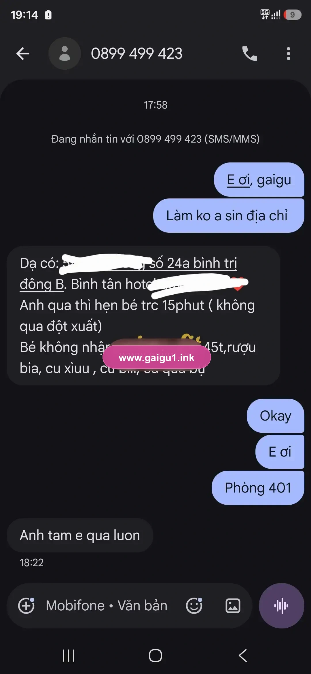 Ảnh đánh giá gái gọi