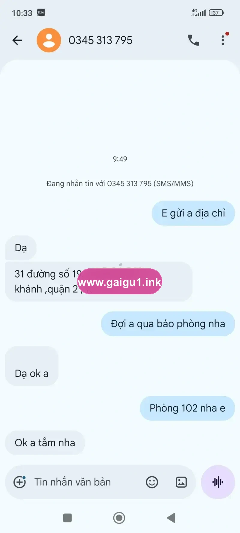 Ảnh đánh giá gái gọi
