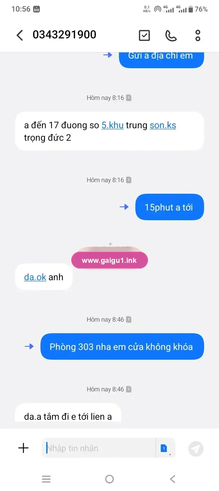 Ảnh đánh giá gái gọi