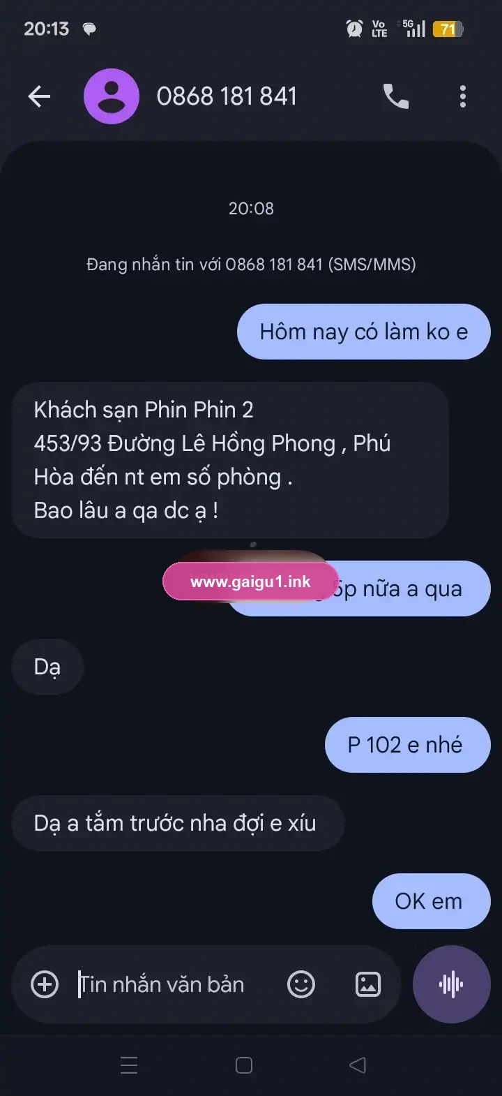 Ảnh đánh giá gái gọi