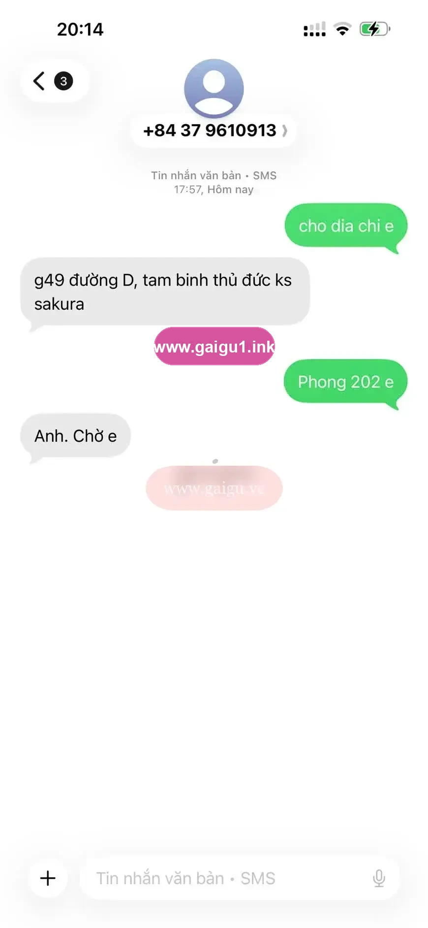 Ảnh đánh giá gái gọi