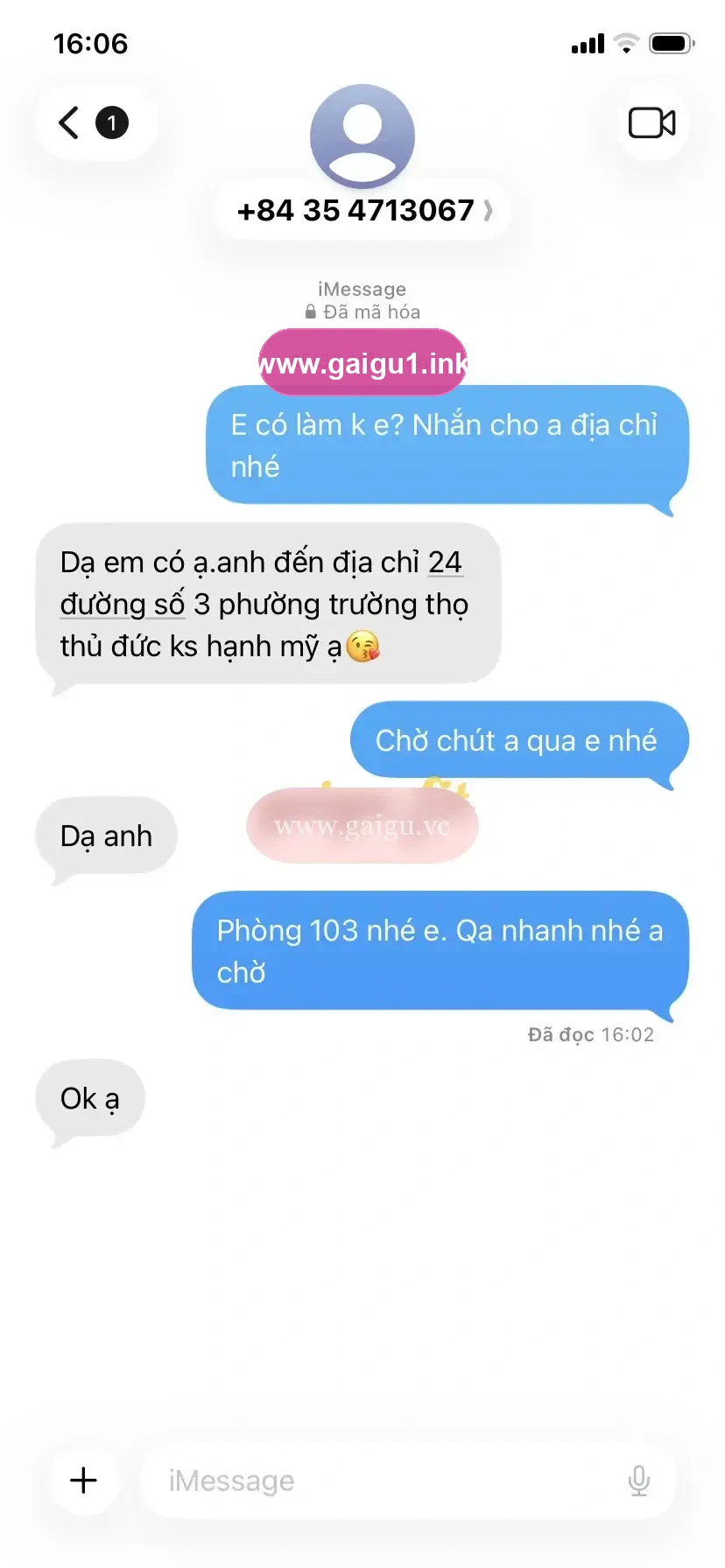 Ảnh đánh giá gái gọi