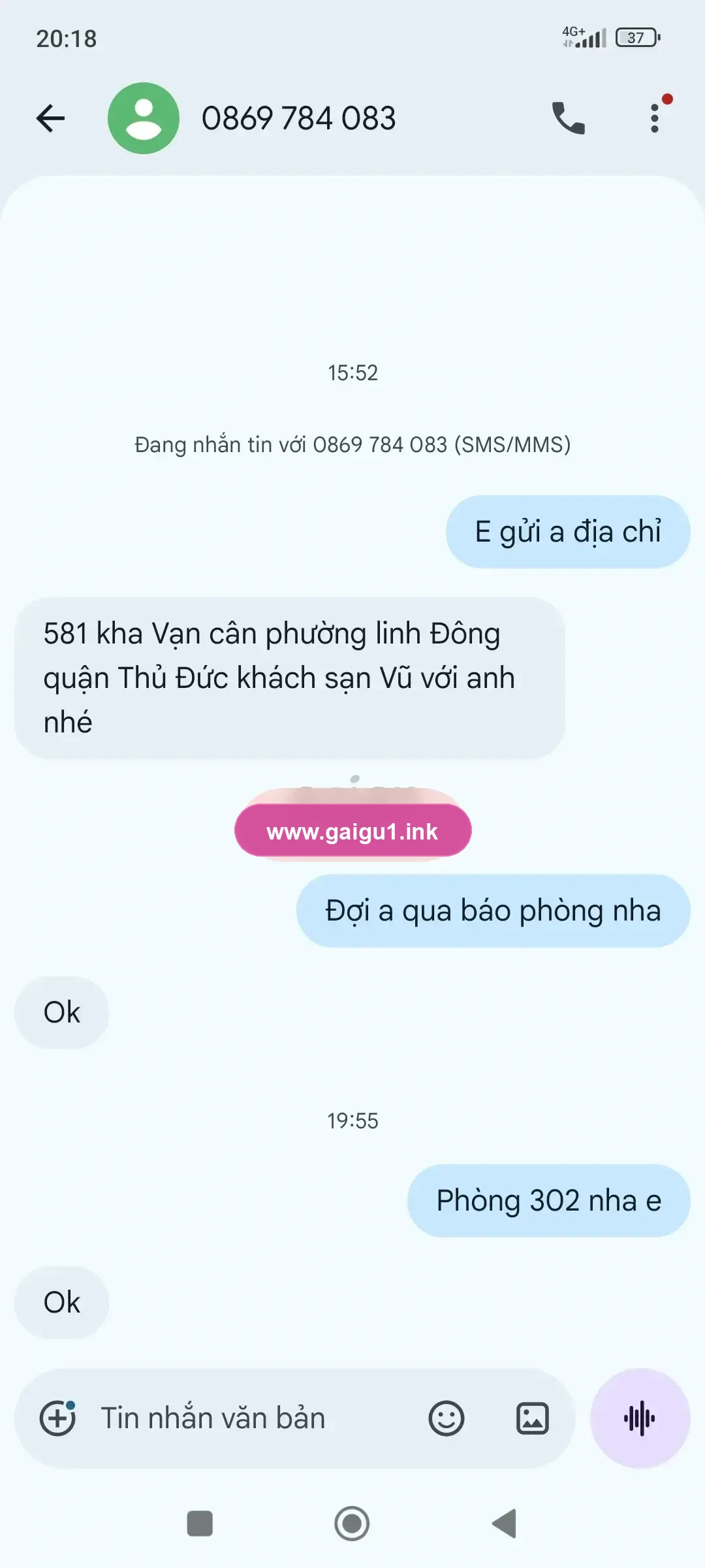 Ảnh đánh giá gái gọi