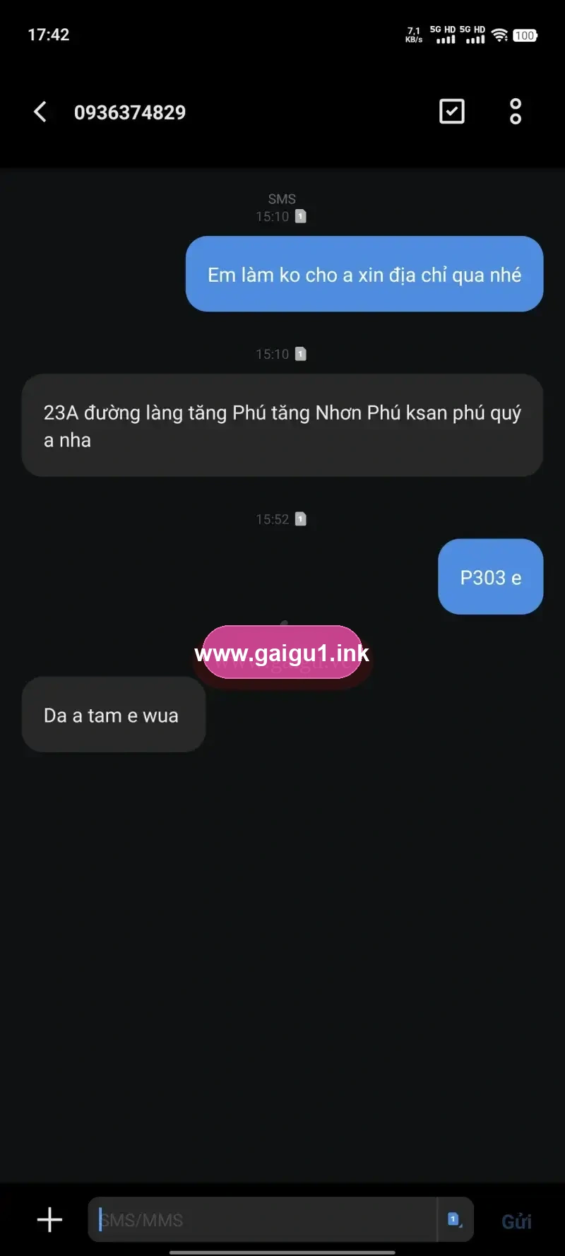 Ảnh đánh giá gái gọi