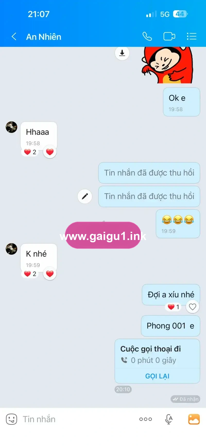 Ảnh đánh giá gái gọi