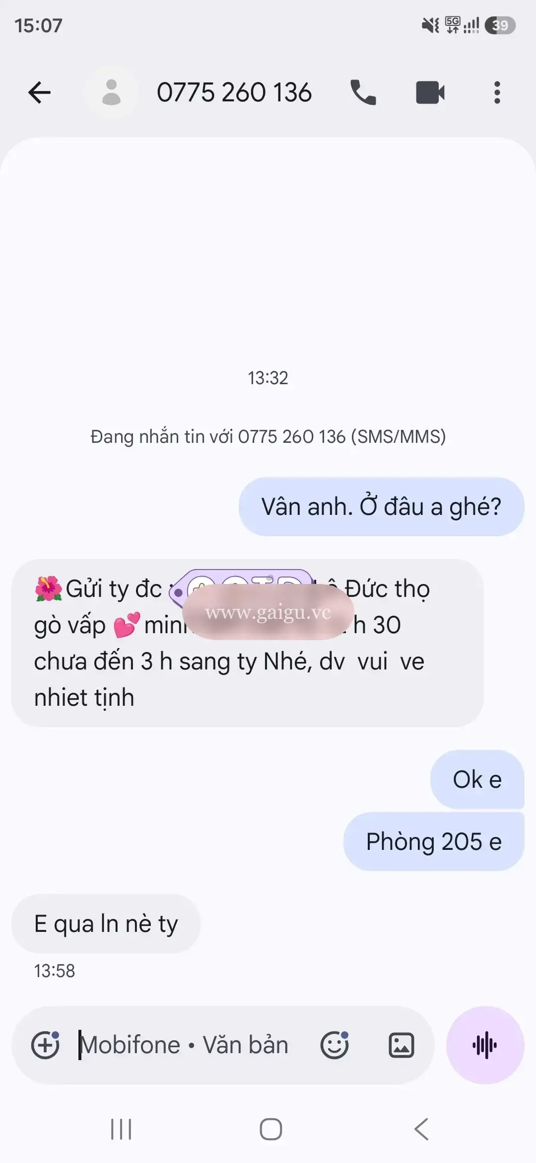 Ảnh đánh giá gái gọi