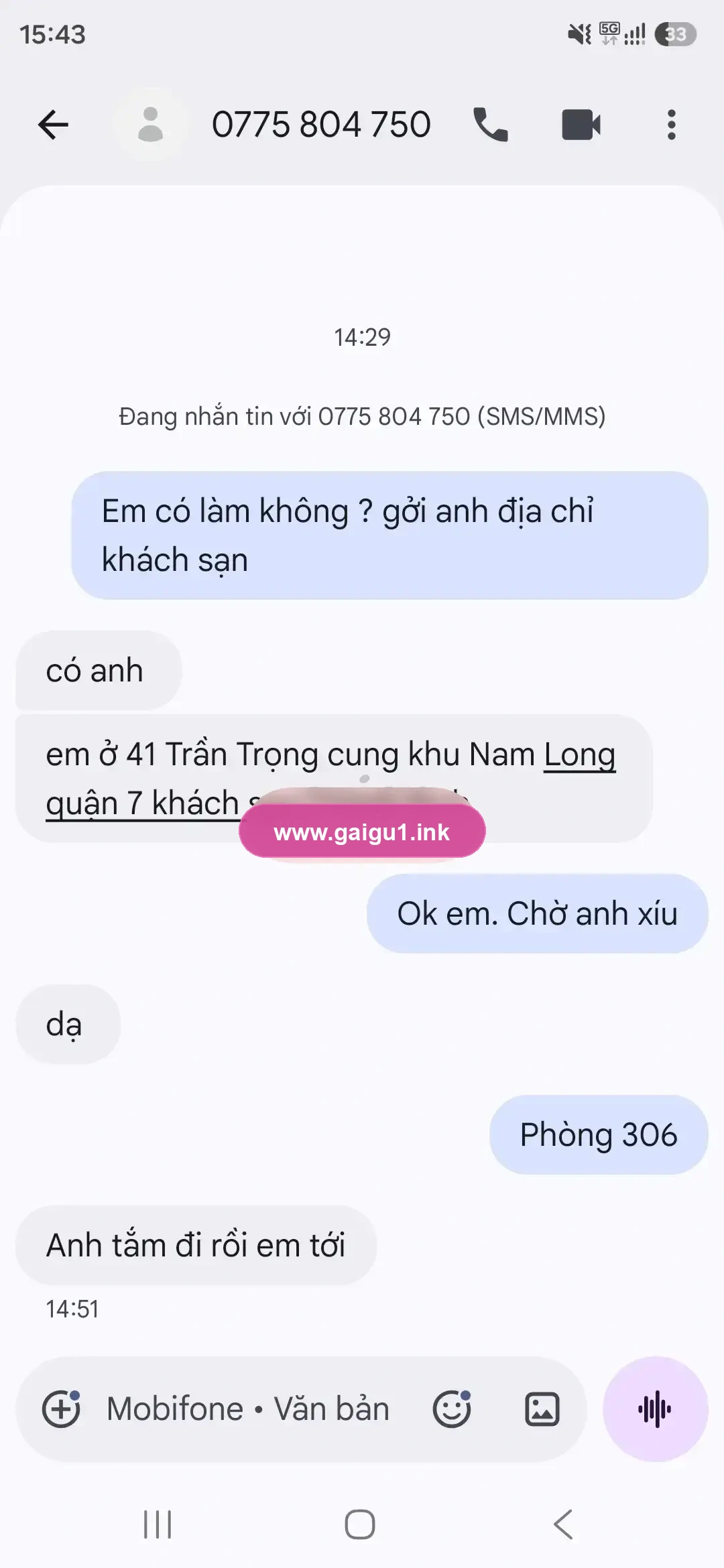 Ảnh đánh giá gái gọi