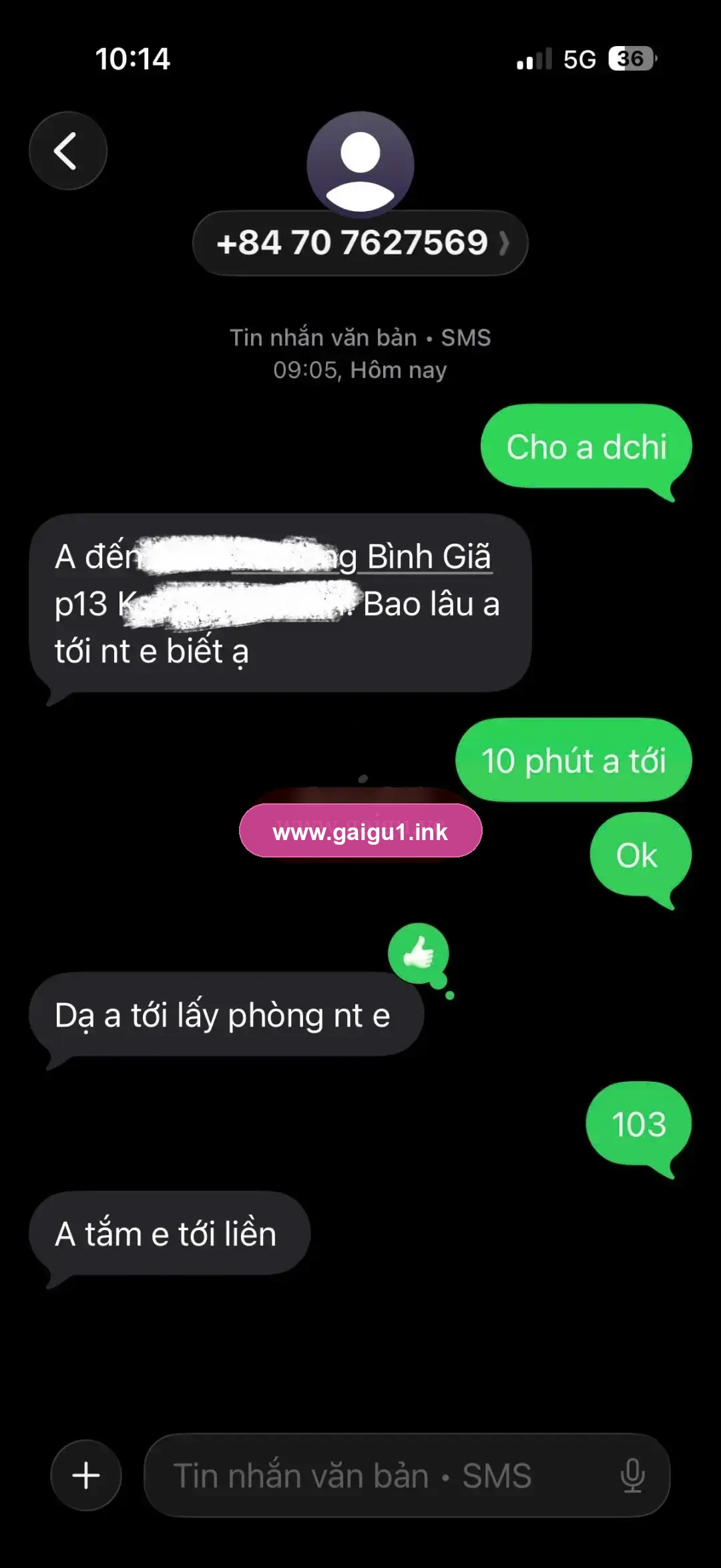 Ảnh đánh giá gái gọi