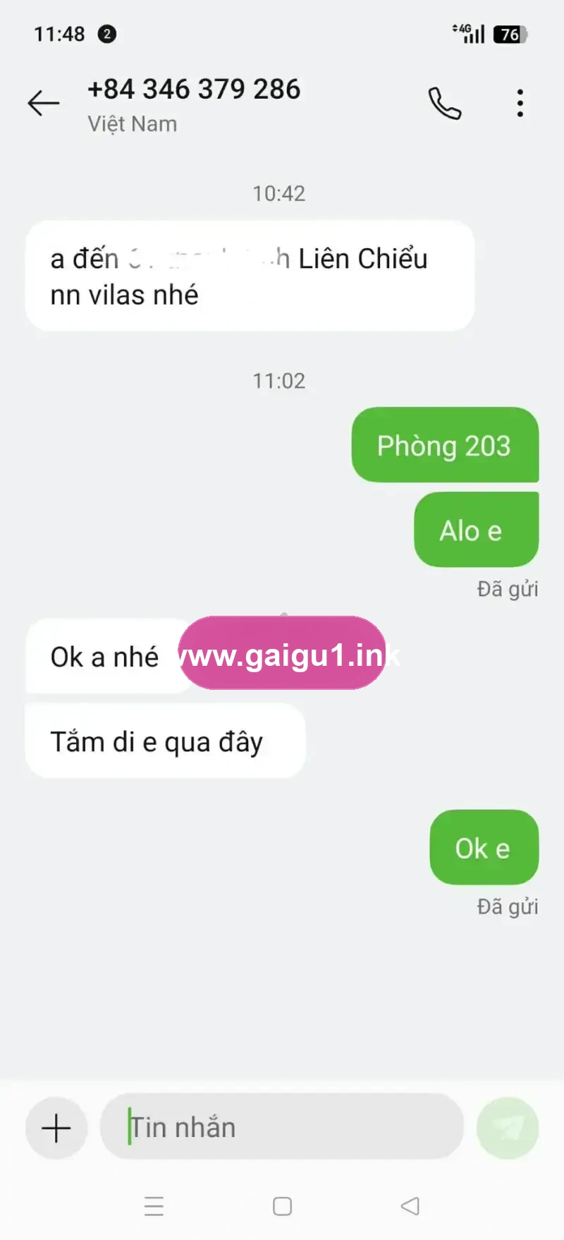Ảnh đánh giá gái gọi
