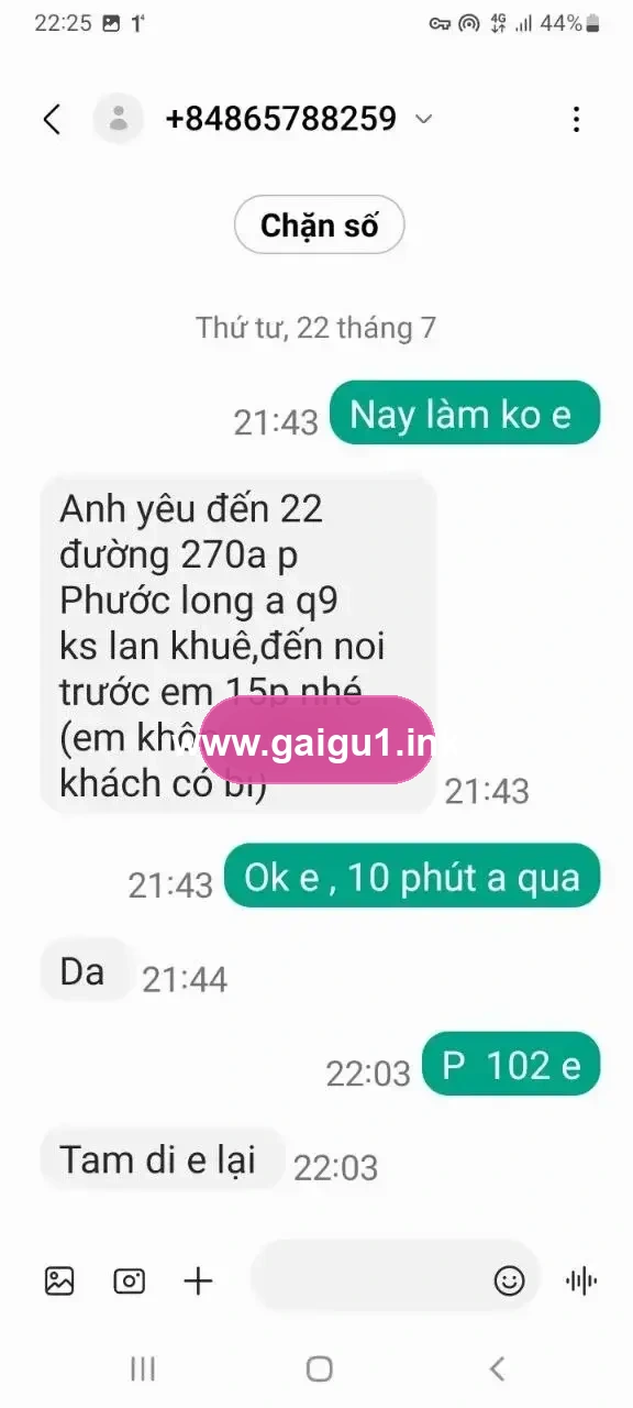 Ảnh đánh giá gái gọi