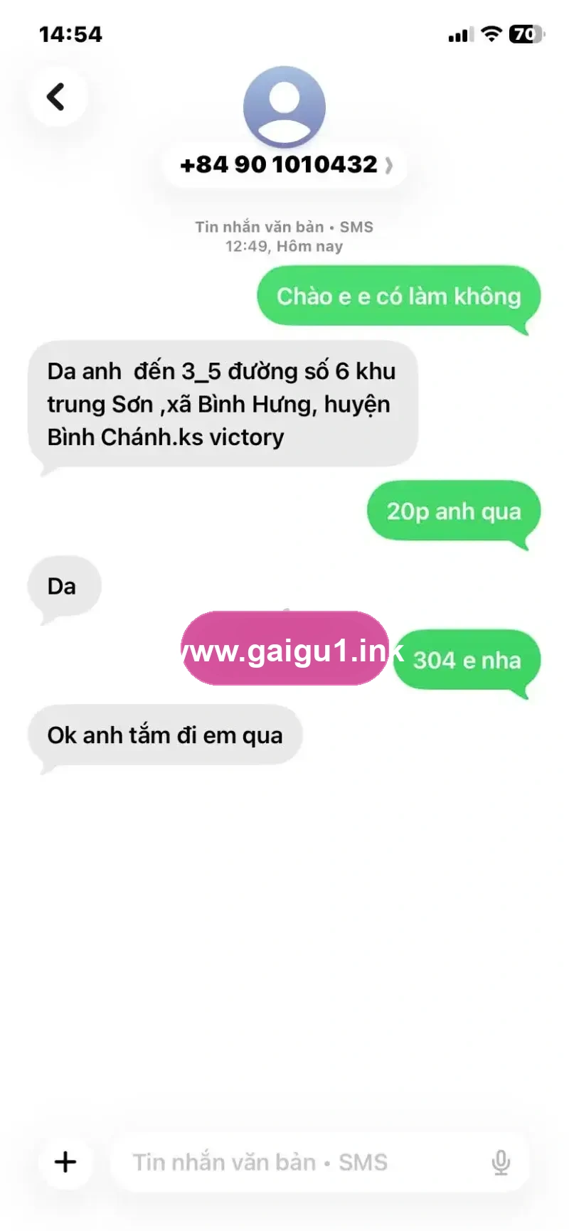 Ảnh đánh giá gái gọi