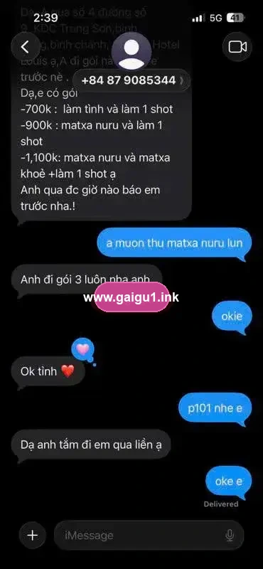 Ảnh đánh giá gái gọi
