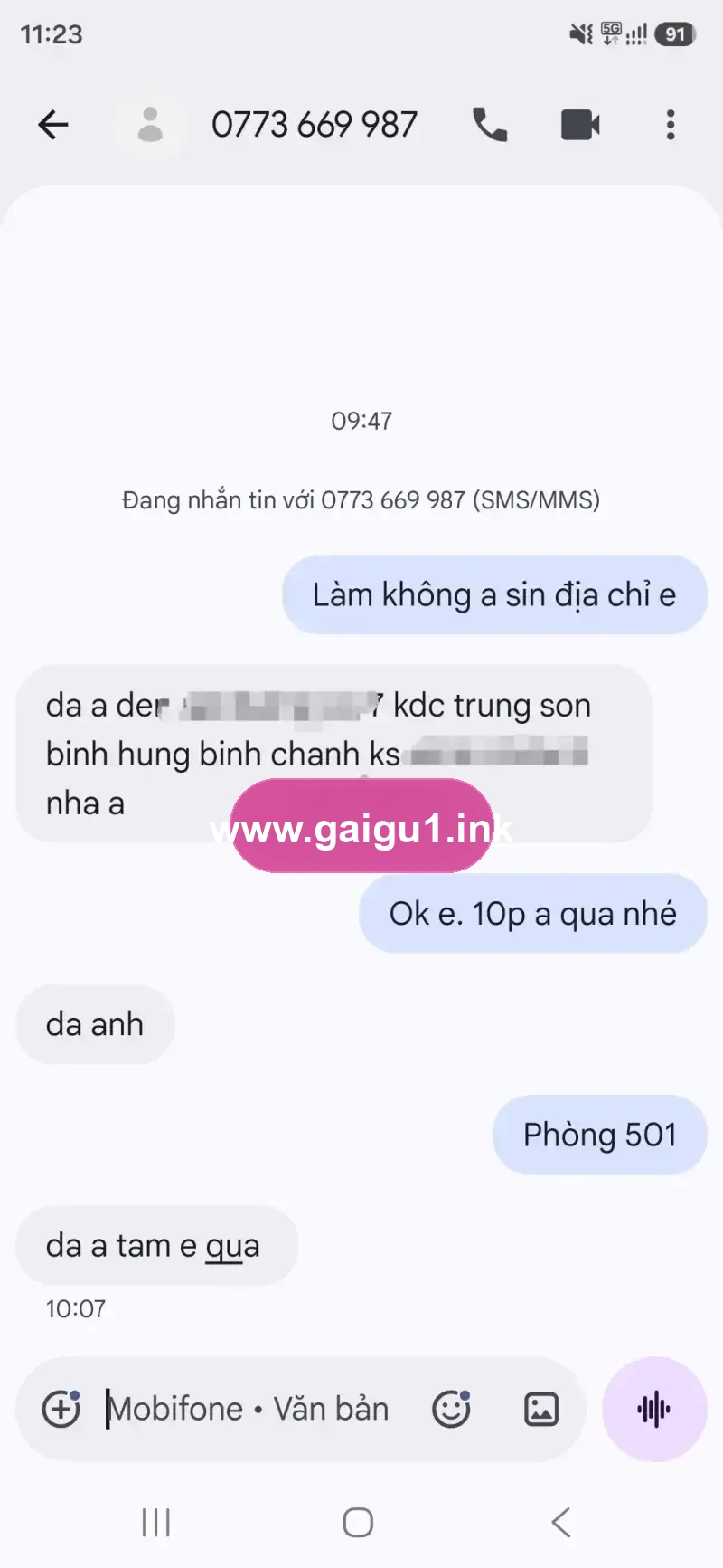 Ảnh đánh giá gái gọi