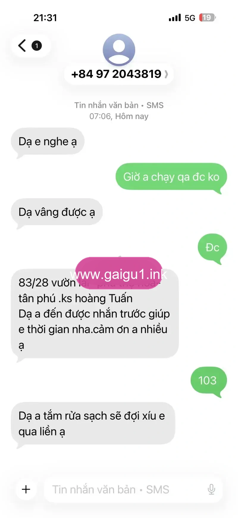 Ảnh đánh giá gái gọi