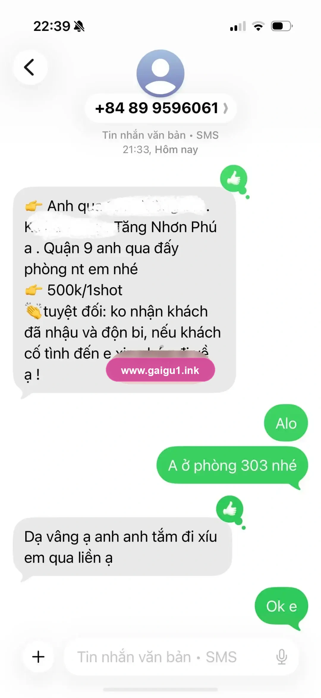 Ảnh đánh giá gái gọi