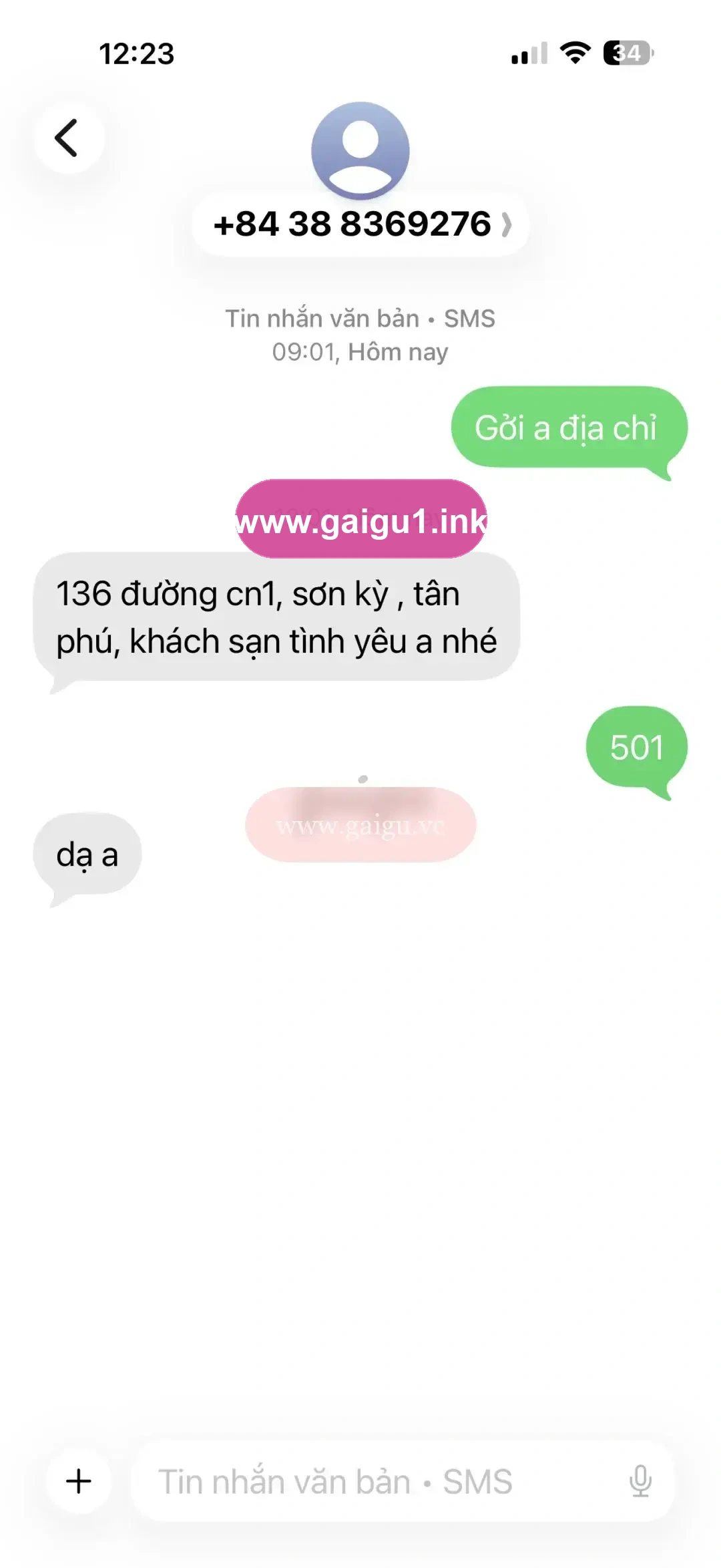 Ảnh đánh giá gái gọi
