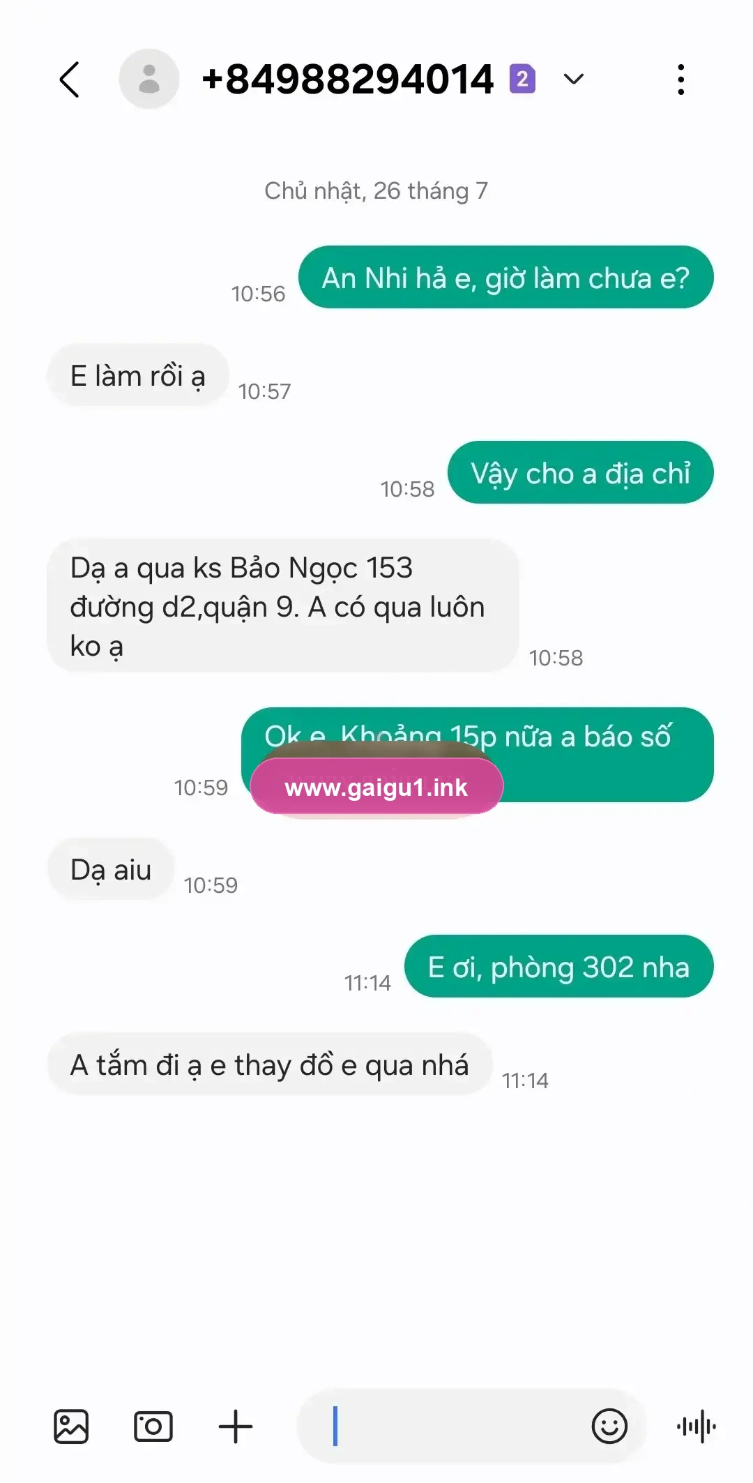 Ảnh đánh giá gái gọi