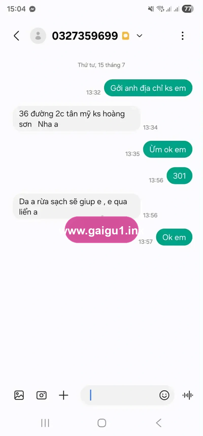 Ảnh đánh giá gái gọi