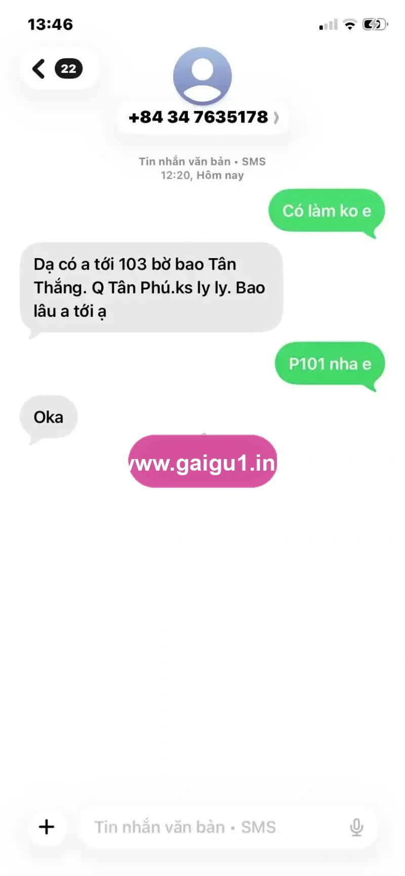 Ảnh đánh giá gái gọi
